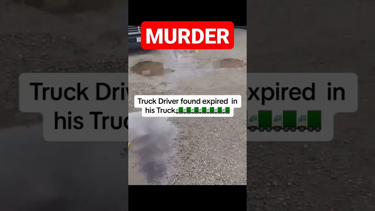 MURDER at the truck stop! This is what went down. Just another day on the road in 2024.