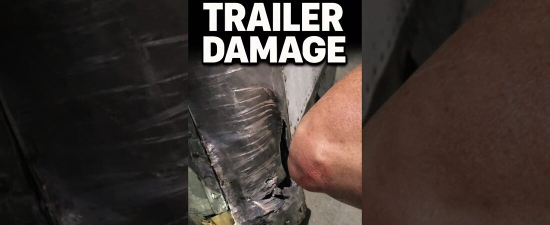 MY ELBOW DESTROYED THIS SEMI TRAILER! YOU WON’T BELIEVE YOUR EYES.
