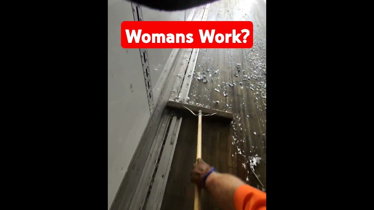Manly Trucker FORCED to do Woman Work! Would you quit, or would you put up with it?