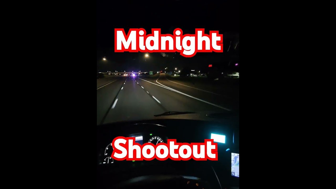 Midnight Shootout on the highway! COPS take down another car load of illegal alien smugglers.