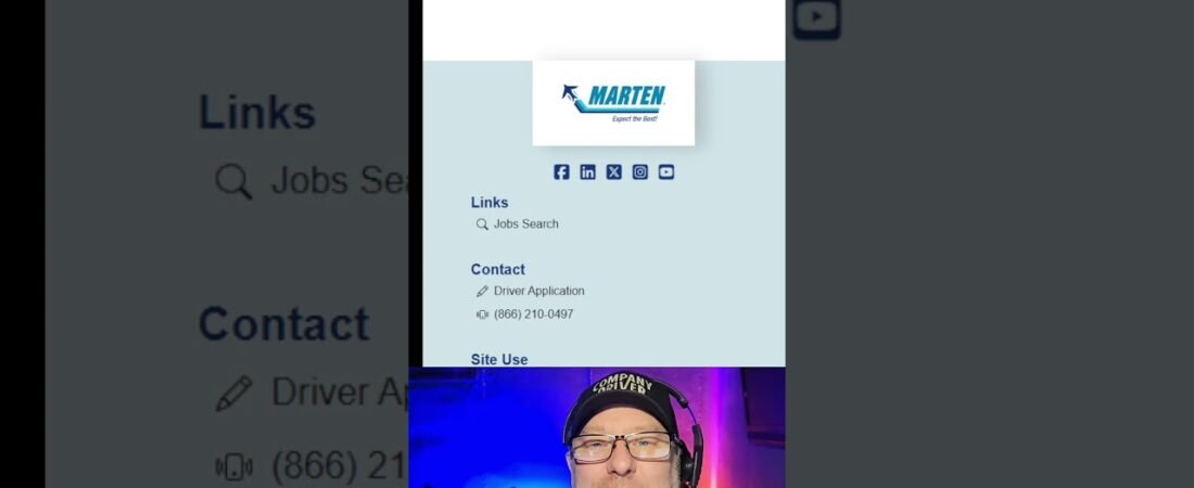 My Experience with Marten Transport