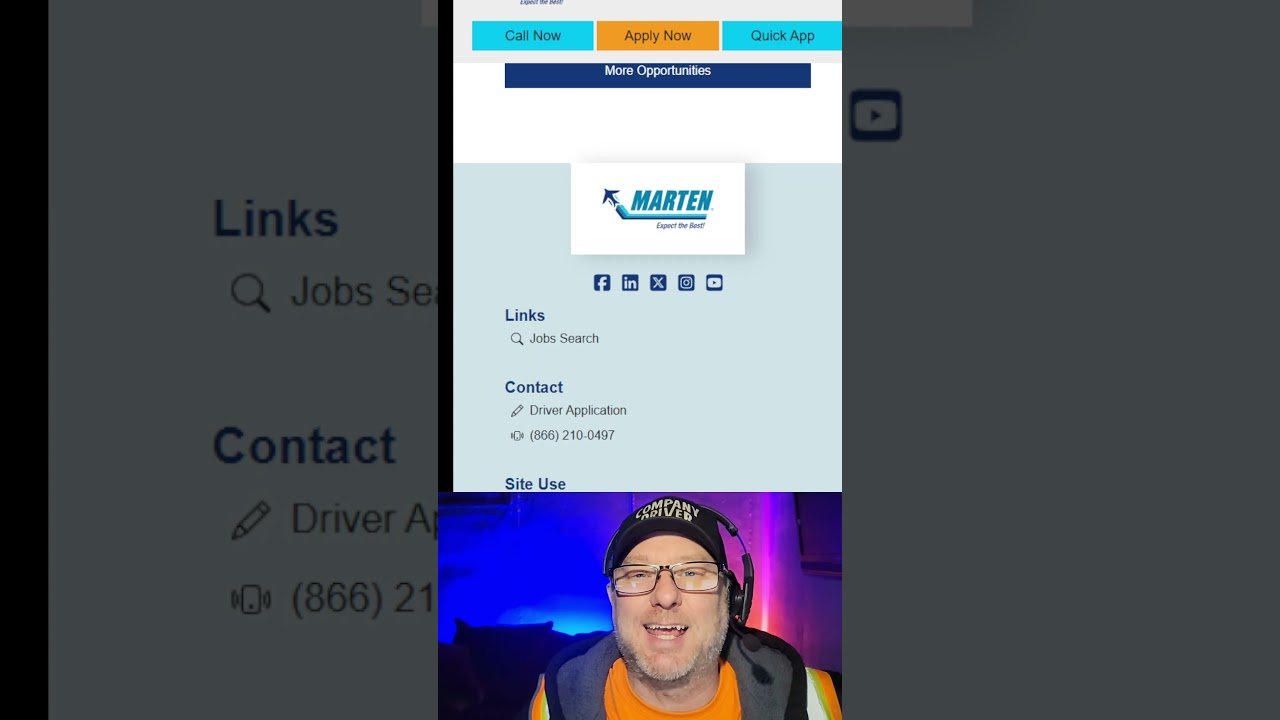 My Experience with Marten Transport