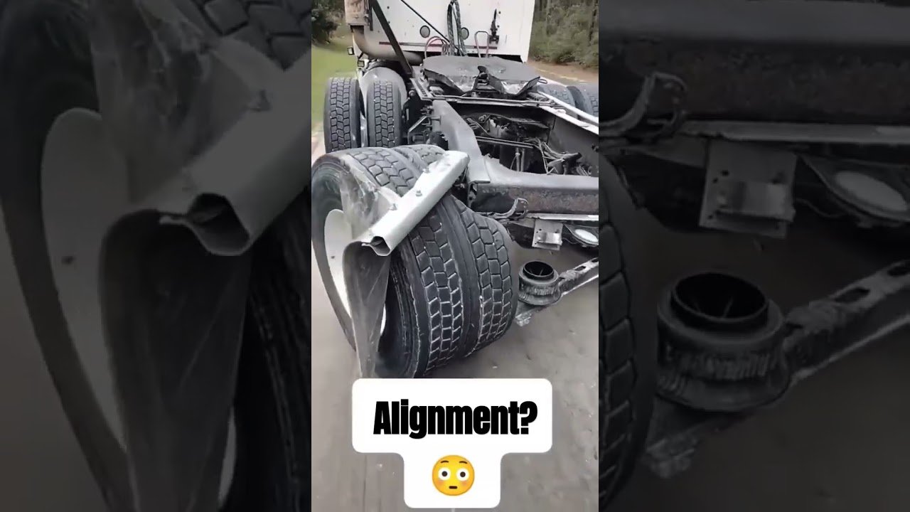 My Truck is Pulling Funny. Do I need an alignment? Trucker problems are BIG problems to have.