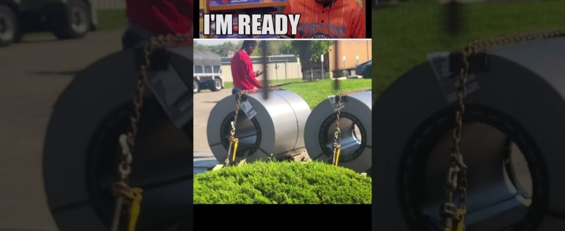 My load is secure!  What could go wrong? #trucktuber #trucking #trucker