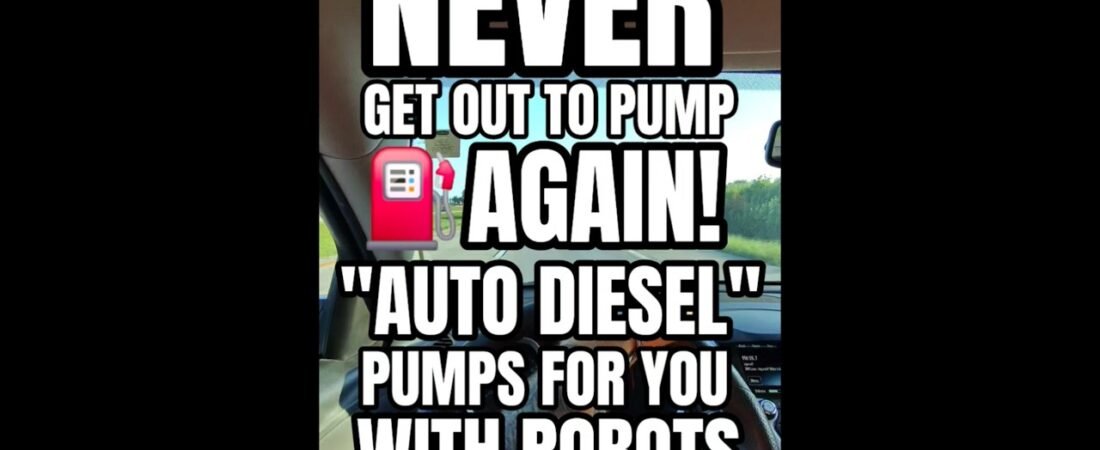 NEVER GET OUT TO PUMP FUEL AGAIN WITH “AUTO DIESEL” ROBOTS PUMP YOUR FUEL FOR YOU.
