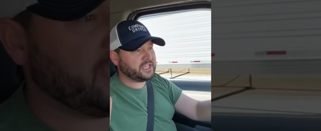 NEVER MAKE EYE CONTACT WITH ANOTHER TRUCKER! This is for your own safety.