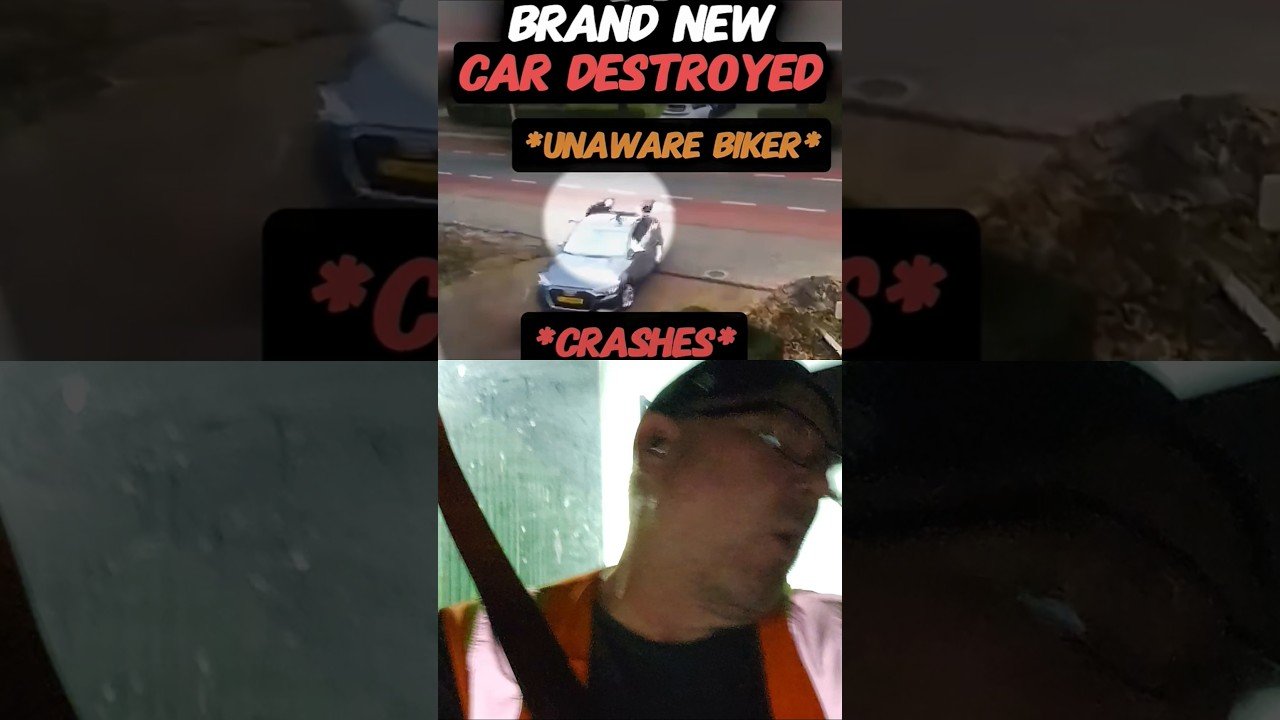 NOBODY SAW THIS COMING! Truckers need to always check their mirrors!