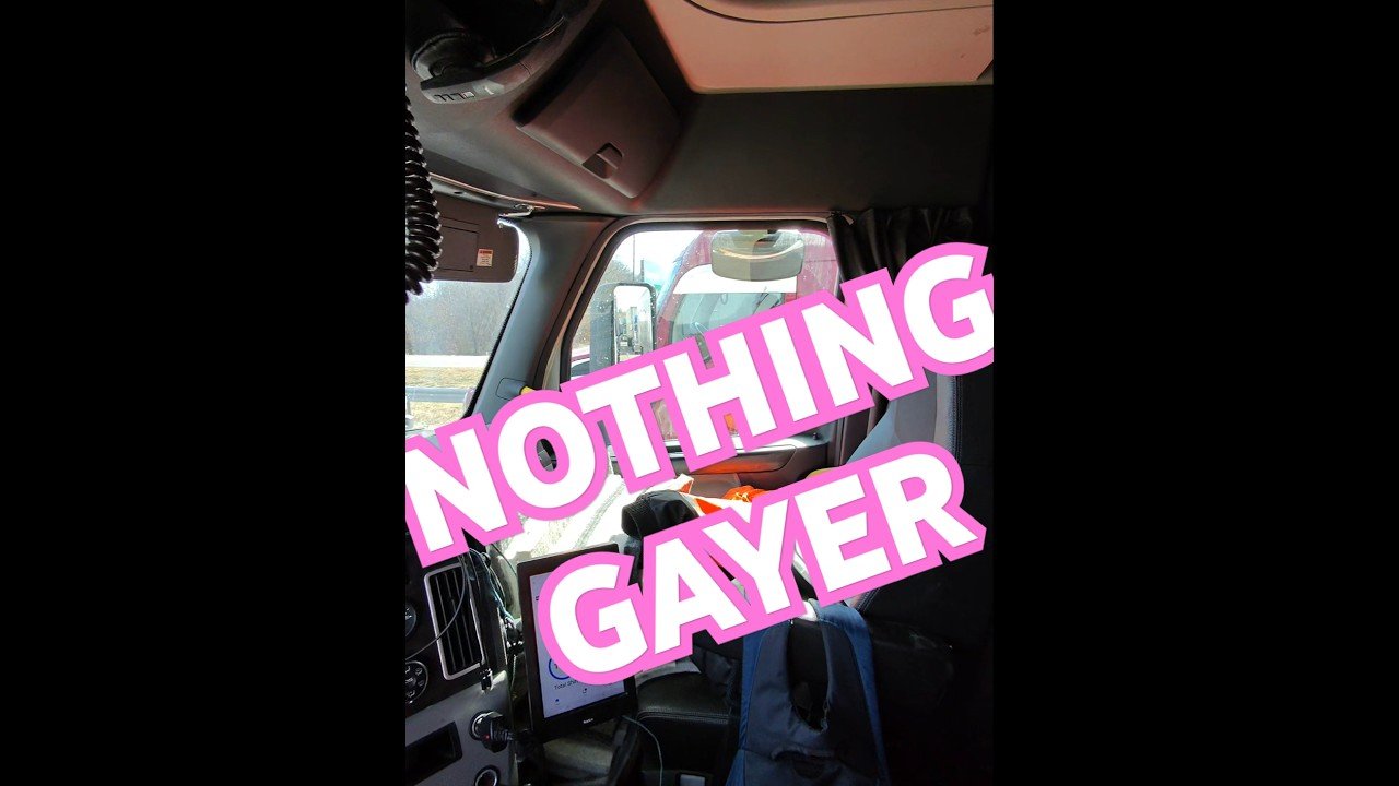 NOTHING GAYER THAN THIS, DRIVER!