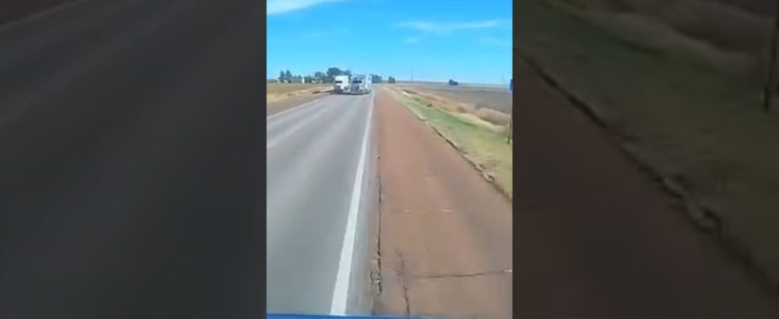 Nerves of Steel! Some truckers make this look too easy.