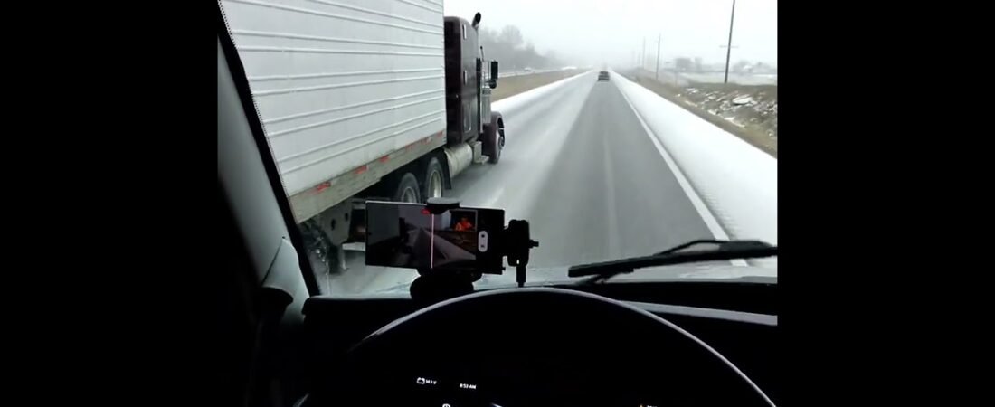 Never use the Passing Lane during a BLIZZARD. It’s just way too dangerous and shouldn’t be tried