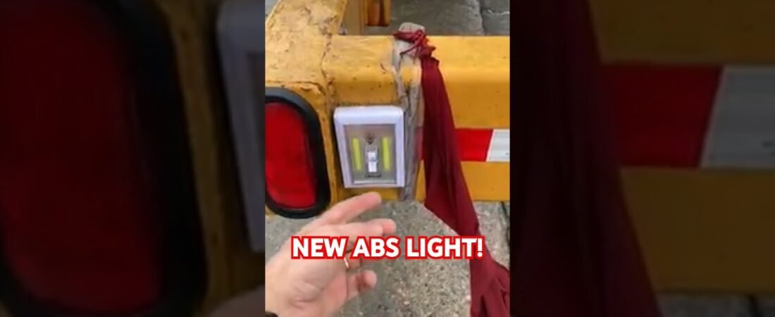 New ABS light for my trailer. Whatcha think? No more DOT violations.
