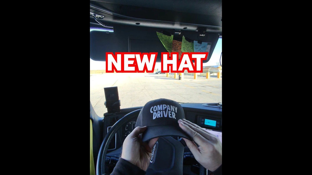 New COMPANY DRIVER Trucker hats! Whatcha think?
