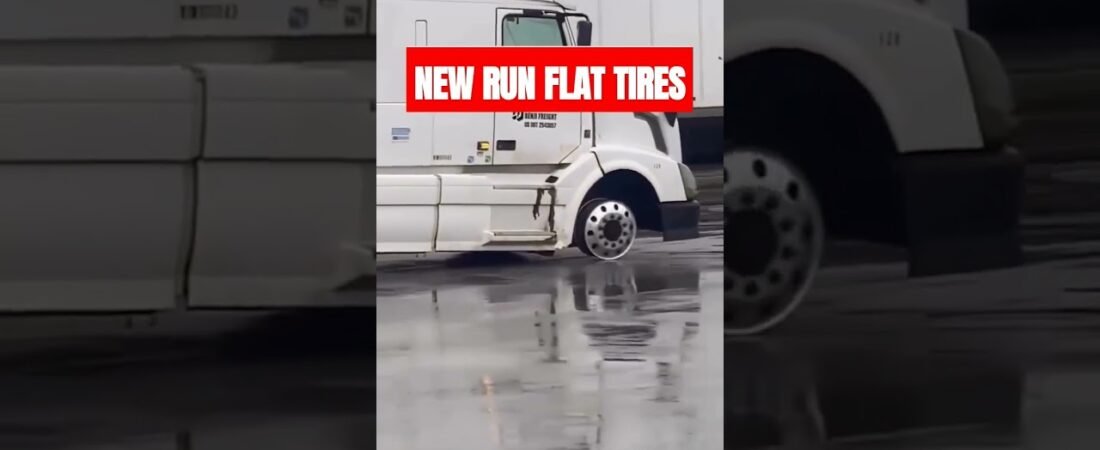 New Run Flat Tires on my Big Rig Work Better in the Rain! Go get you a set of these driver.