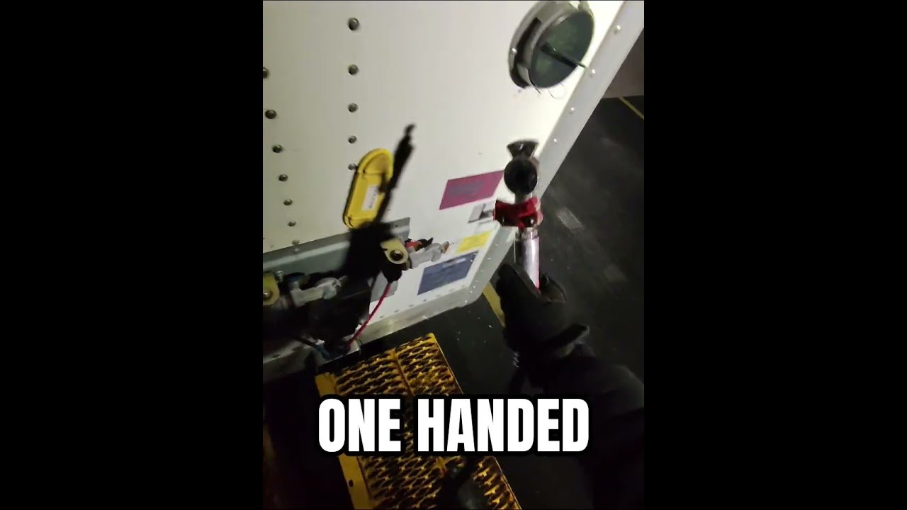 No female truckers can do this one handed. This job ain’t for the weak.