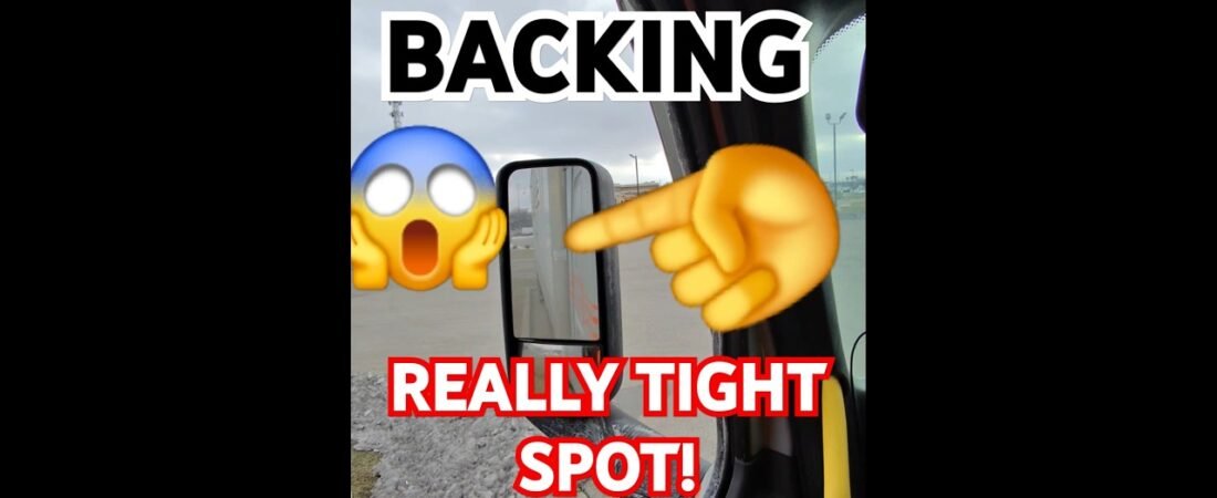 No other Truckers can park like this. I can do it because I’m old school.