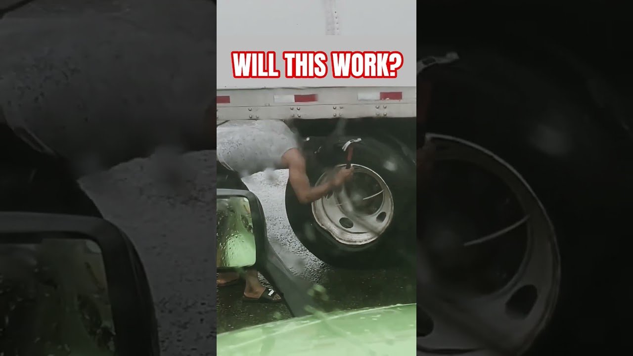 Not giving up is part of being a professional Trucker.