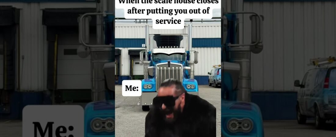Nothing can stop a Trucker on a mission!