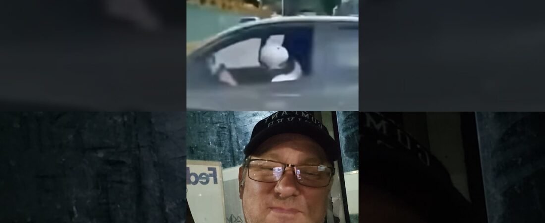 OFF DUTY TRUCKER STILL DRIVES LIKE A BOSS!