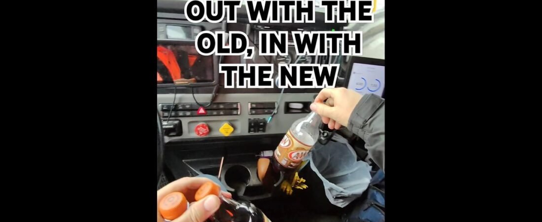 OUT WITH THE OLD, IN WITH THE NEW!
