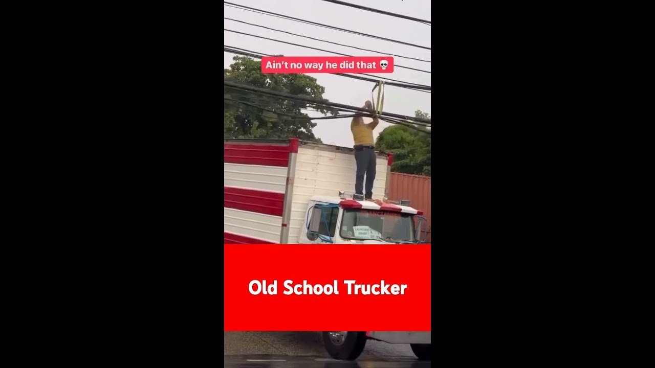 Old School Truckers ain’t afraid of Nuthin’!