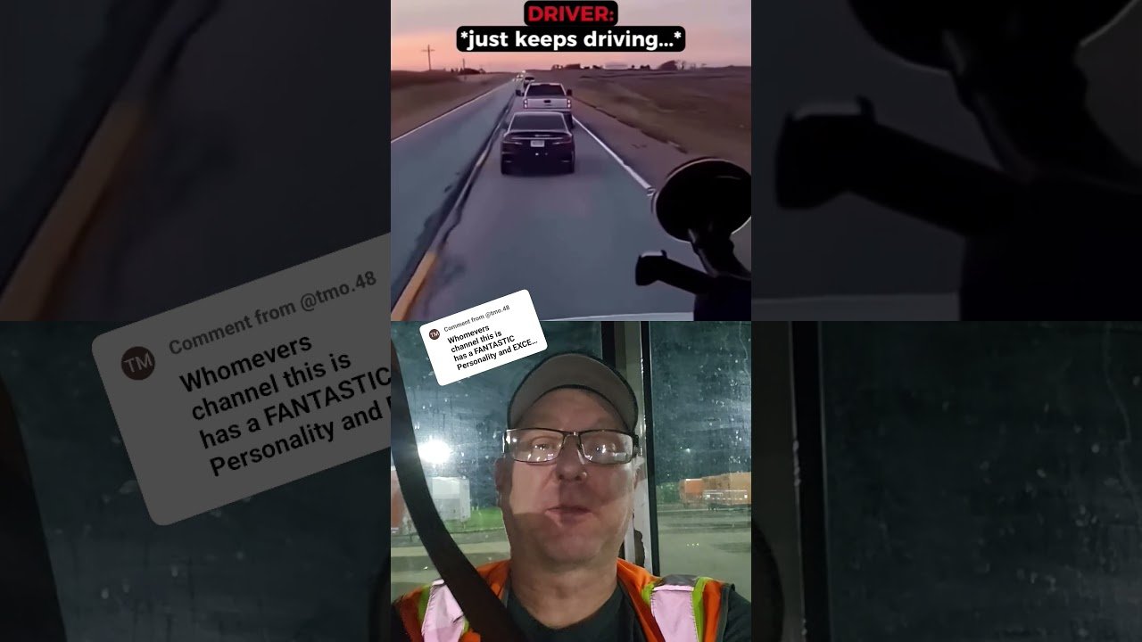 PATIENCE, DRIVER! They always get what they deserve.