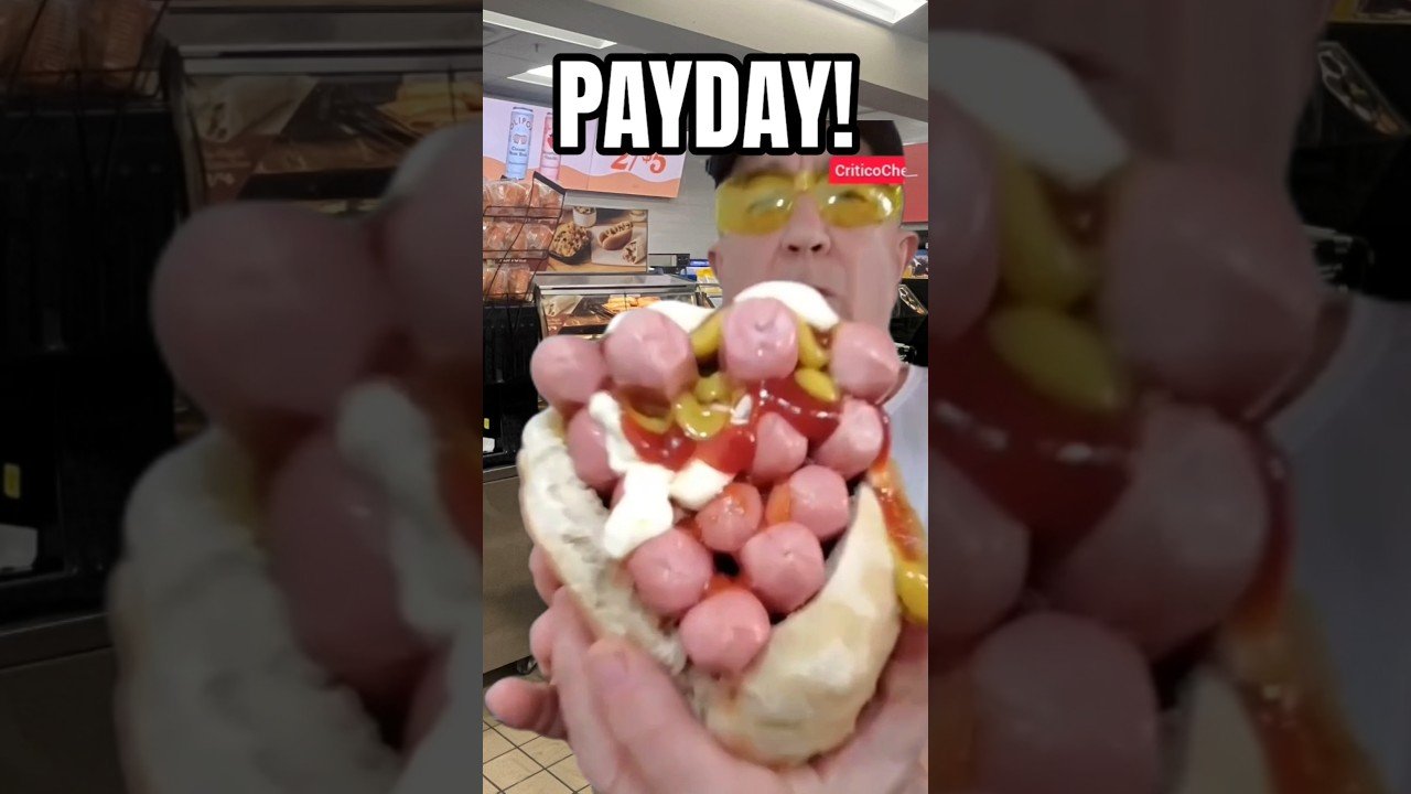 PAYDAY LUNCH BREAK AS A TRUCKER HAS IT’S BENIFITS.