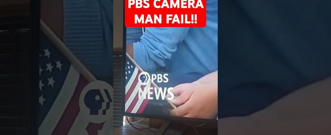PBS Camera Man Exposes TOO MUCH and THE WHOLE WORLD SAW IT.