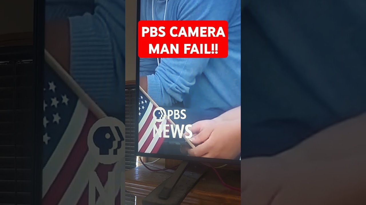 PBS Camera Man Exposes TOO MUCH and THE WHOLE WORLD SAW IT.