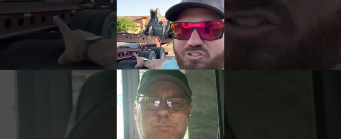 PILOT CAR GETS PULLED OVER LEAVING OVERSIZES LOAD DRIVER BLIND AND STRANDED!