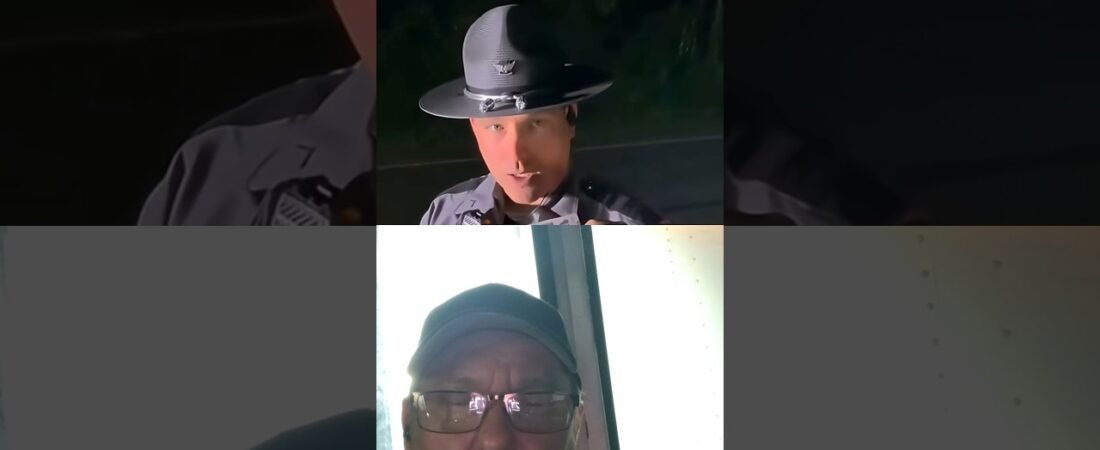 POOR HIGHWAY PATROL HAS MET HIS MATCH!