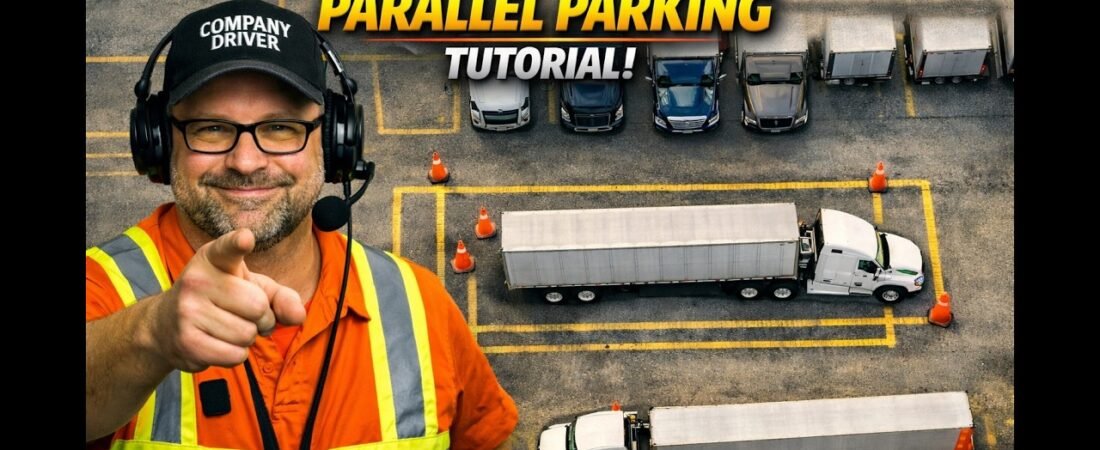 Parallel Parking in a Semi Truck – CDL Training Videos