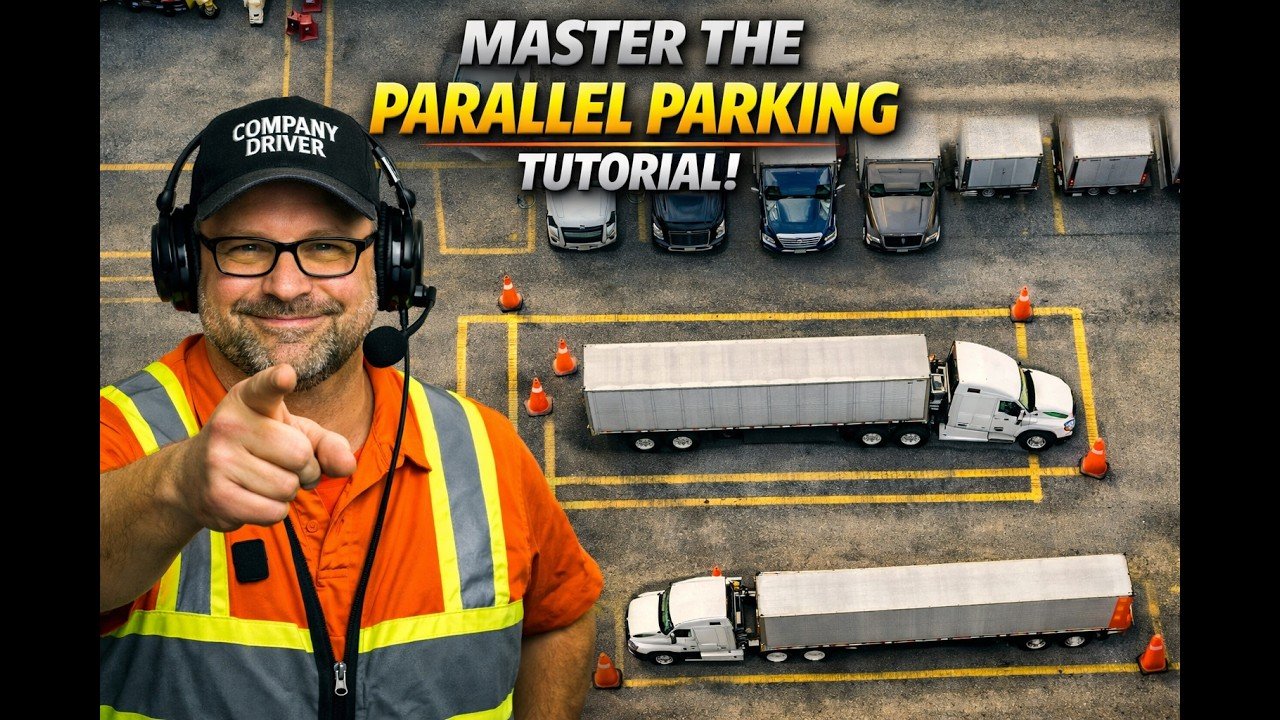 Parallel Parking in a Semi Truck – CDL Training Videos
