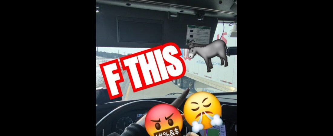 Passing a Semi Truck FAIL! This trucker fails and loses all respect.