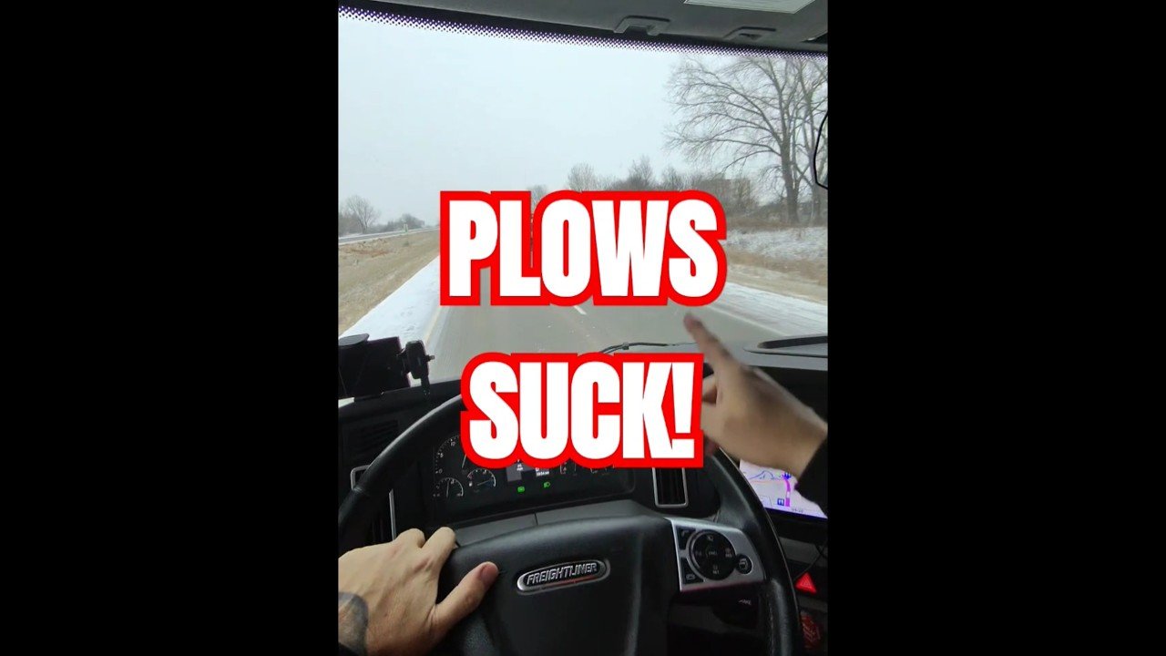 Plows need to learn how to GET THE HECK OUT OF OUR WAY! They do this on PURPOSE to make us poor.
