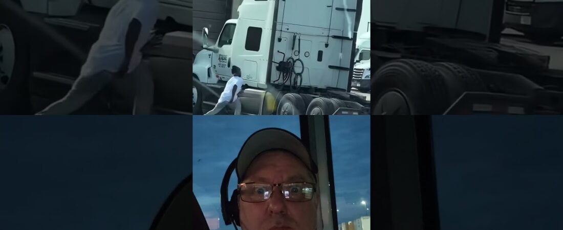Proof that Truckers can be on the road WAY TOO LONG!