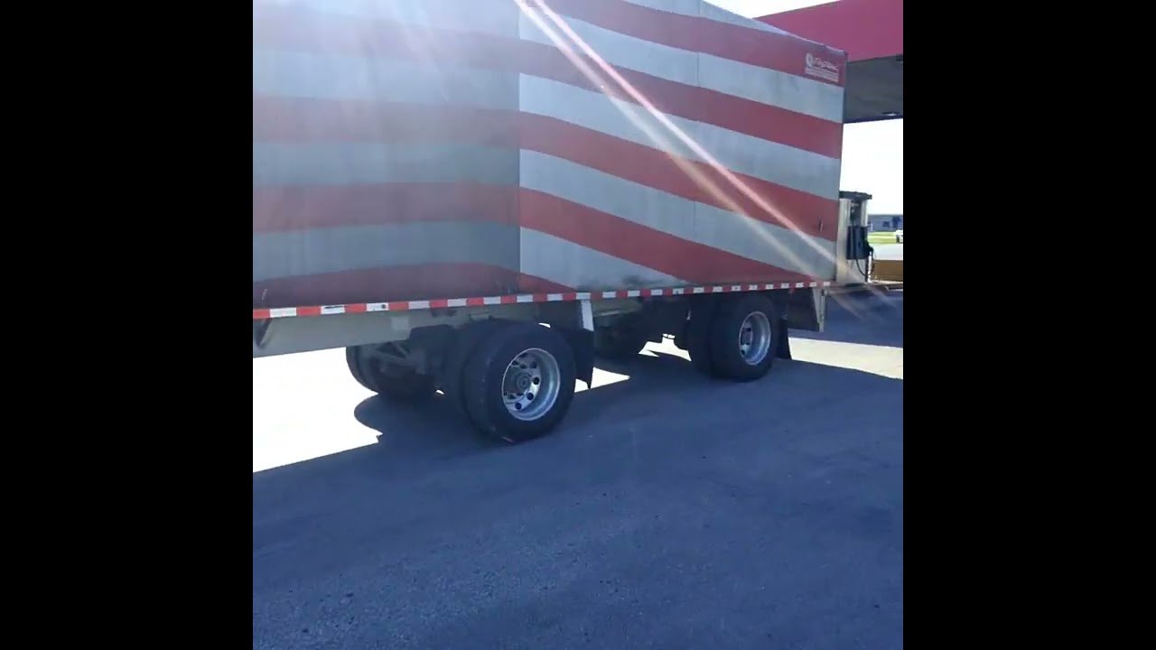 Proud American Trucker. Could YOU handle all of this patrism, or is it too much?