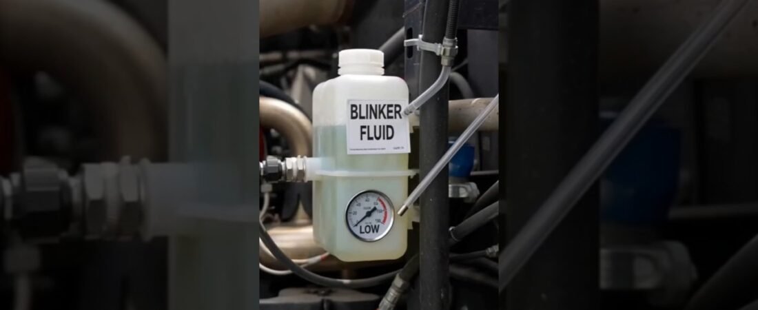 Public Service Announcement from the Missouri D.O.T. Check your blinker fluid or risk your license.