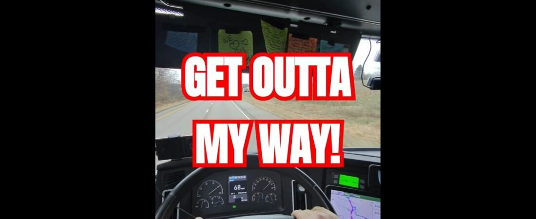 REAL TRUCKER PUTS HOT SHOT FAKE TRUCKER IN HIS PLACE! You should never play with a truck driver.