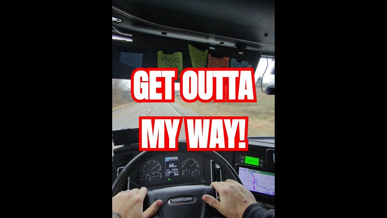 REAL TRUCKER PUTS HOT SHOT FAKE TRUCKER IN HIS PLACE! You should never play with a truck driver.