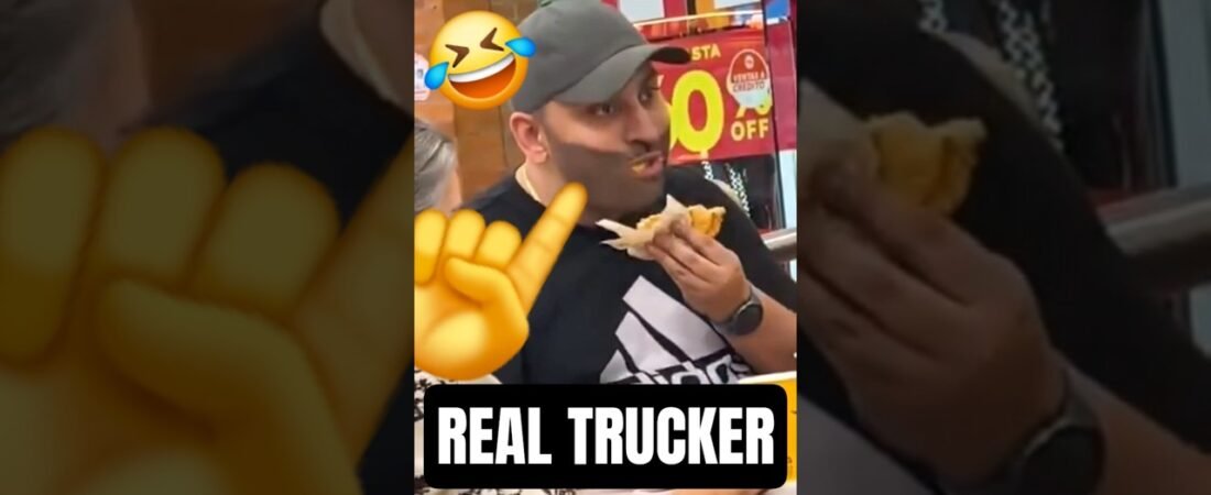 REAL TRUCKER SPOTTED AT LOVES! But does he wear flip flops?