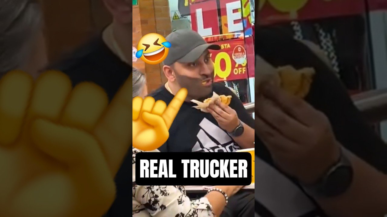 REAL TRUCKER SPOTTED AT LOVES! But does he wear flip flops?