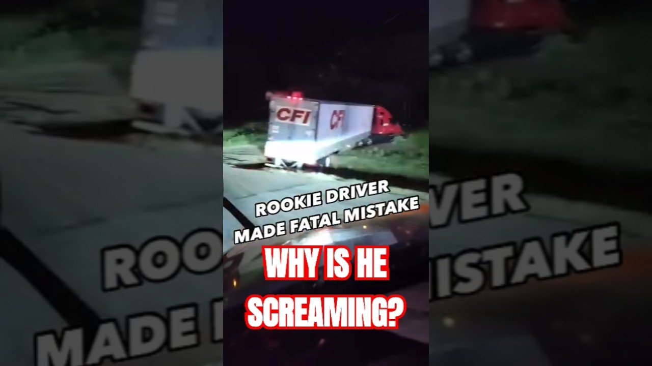 ROOKIE DRIVER took a wrong turn and made a FATAL MISTAKE!