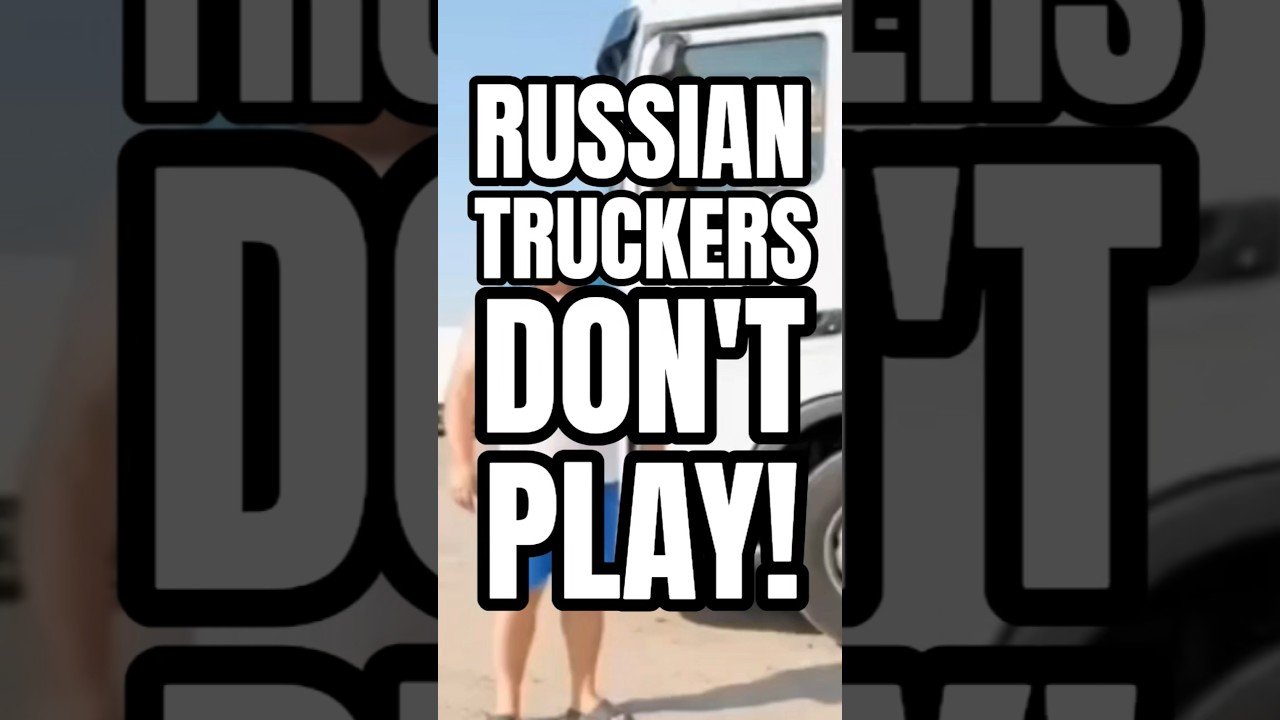 RUSSIAN TRUCKERS DON’T PLAY. This is a serious Big Rig with gold and jewels.