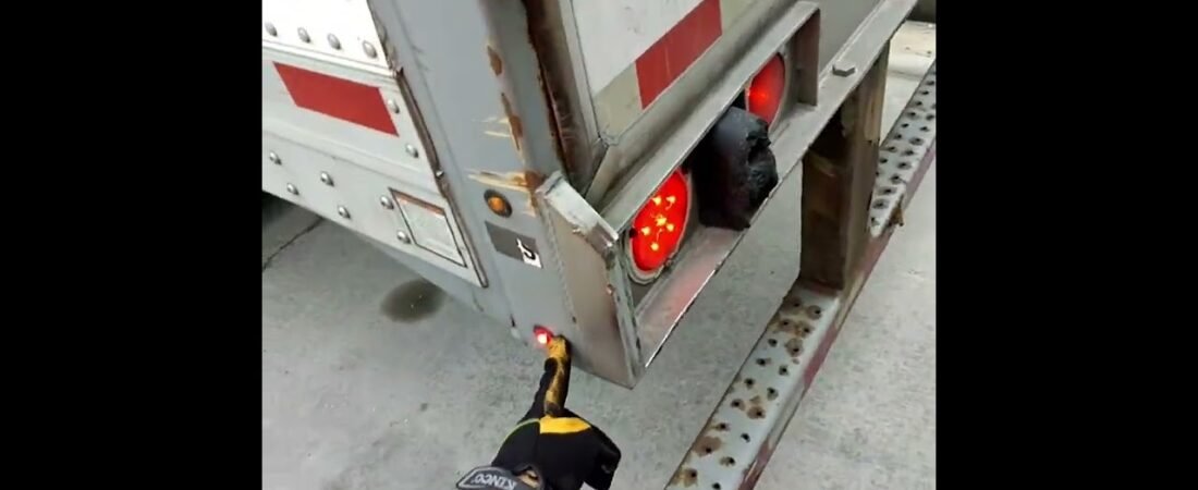 Red Light Means Disabled Semi Trailer. It’s a nightmare for real truckers like me.