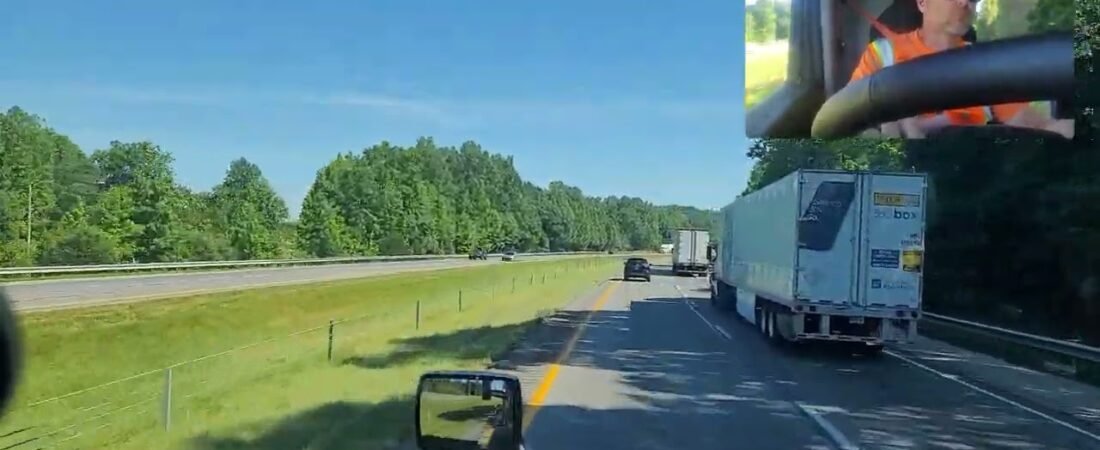 Relax and Calmly Fall Asleep while this Trucker drives his Big Rig across Americe. ASMR TRUCKING POV