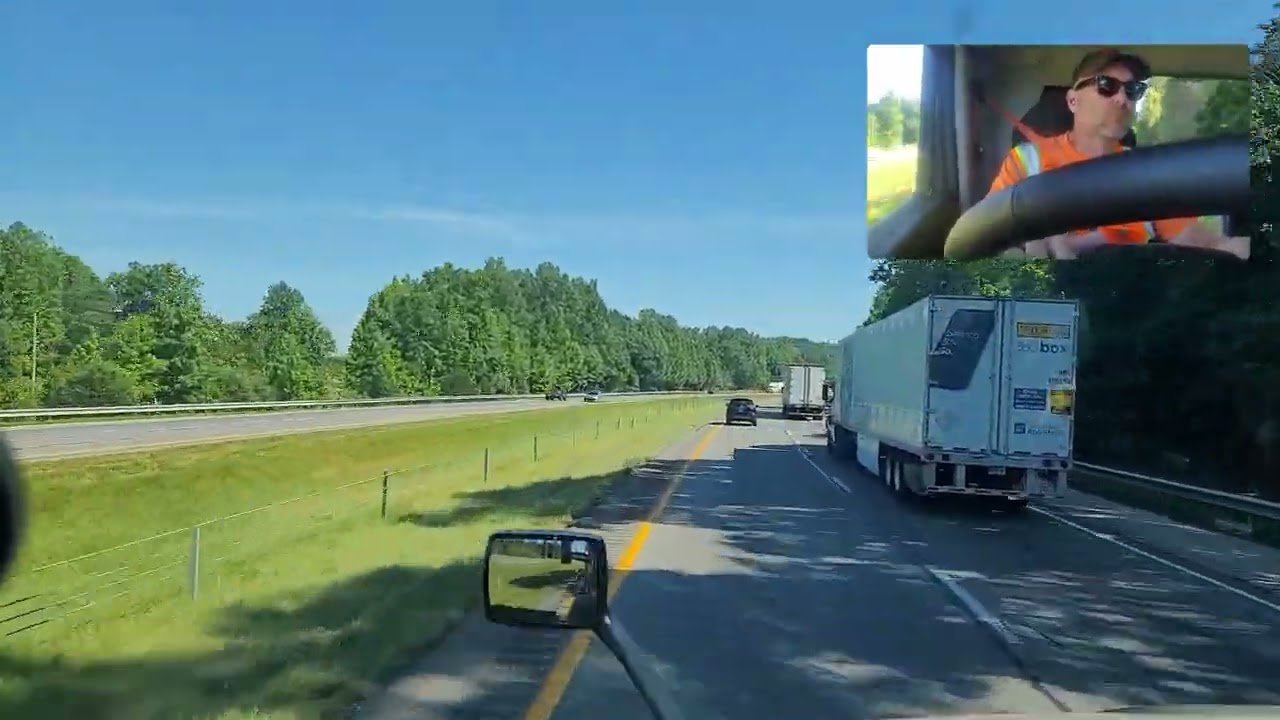 Relax and Calmly Fall Asleep while this Trucker drives his Big Rig across Americe. ASMR TRUCKING POV