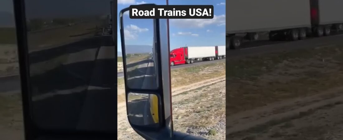 Road Trains in the USA! Can you handle this much power? Did the USA beat Australia at coolness?