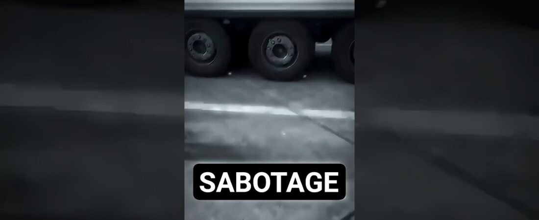 SABOTAGE AT THE TRUCK STOP IS FAR WORSE THAN WE THOUGHT  DRIVER!