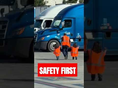 SAFETY FIRST! Good job, Driver. Show the next generation how to practice being safe.