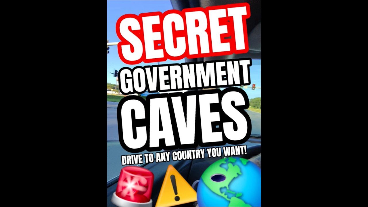 SECRET GOVERNMENT CAVES THAT GO TO EVERY COUNTRY! Top Secret and Very Dangerous.